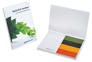 Recycling Haftset 01 mit individuellen Markern