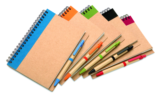 Recycelter Notizblock