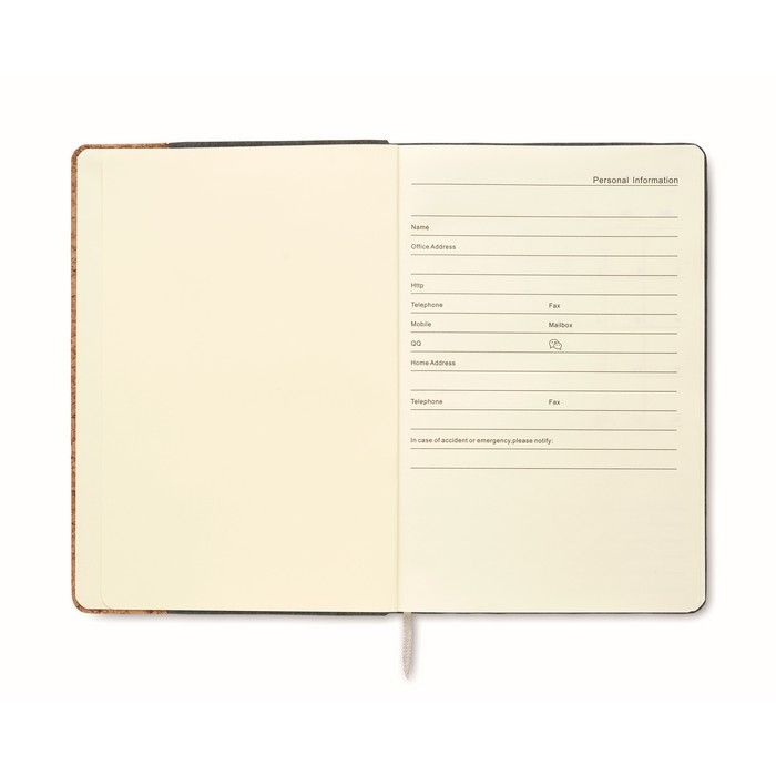 DIN A5 Notizbuch RPET-Filz