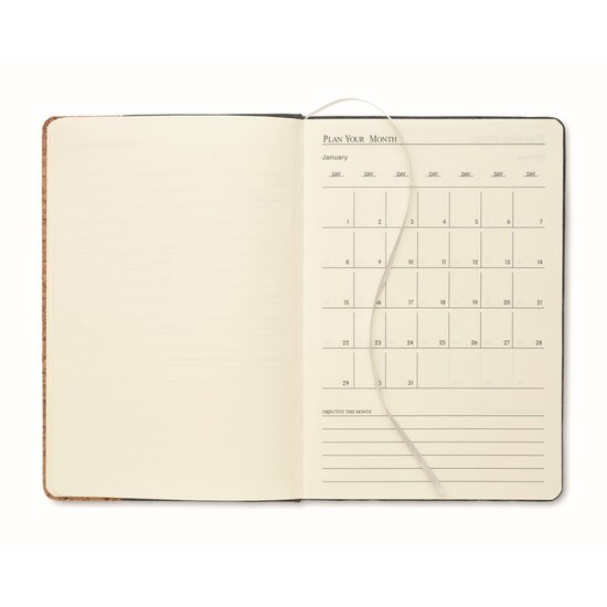 DIN A5 Notizbuch RPET-Filz