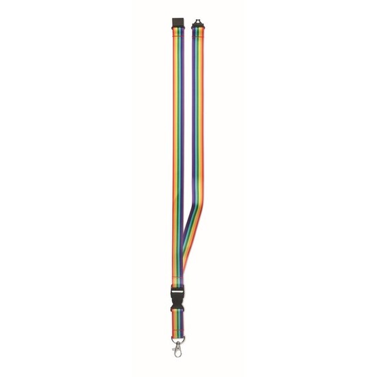 Regenbogen Lanyard RPET