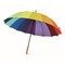 Regenschirm regenbogenfarbig