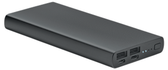 Powerbank 1.000 mAh recyceltes Aluminium