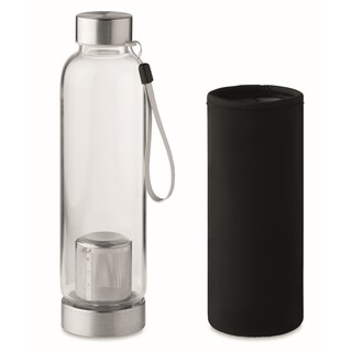 Einwandige Trinkflasche Glas