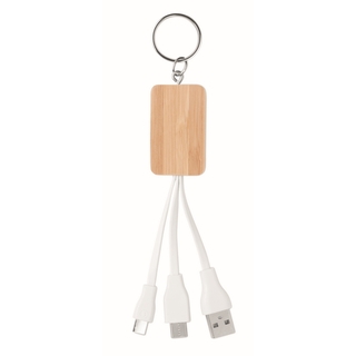 Schlüsselring-Ladekabel 3in1