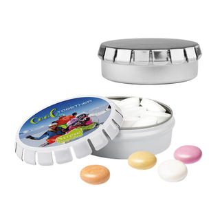 Quick Box; KoRo zuckerfreie Menthol Kaugummis / Füllmenge:21 g / Gewicht:37,41 g; weiß