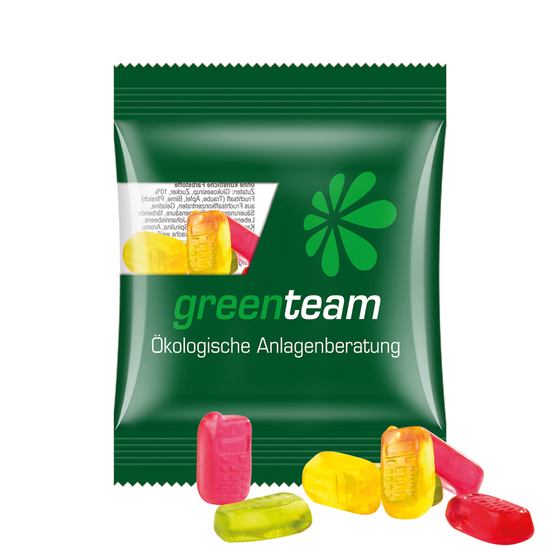 Minitüte 10 g Trolli Fruchtgummi Standardformen