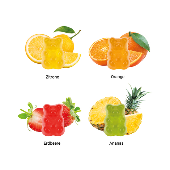 Minitüte 10 g Trolli Fruchtgummi Standardformen