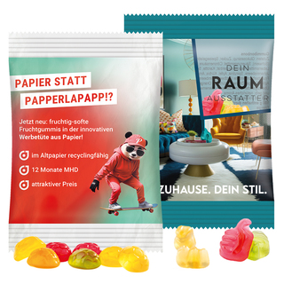Minitüte 10 g Trolli Fruchtgummi Standardformen