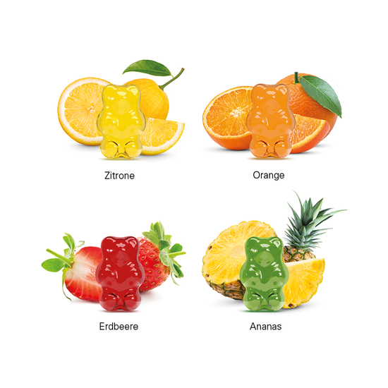 Minitüte 15 g Trolli Fruchtgummi Standardformen; Trolli Fruchtgummi Fahrrad, Kompostierbare Folie, transparent