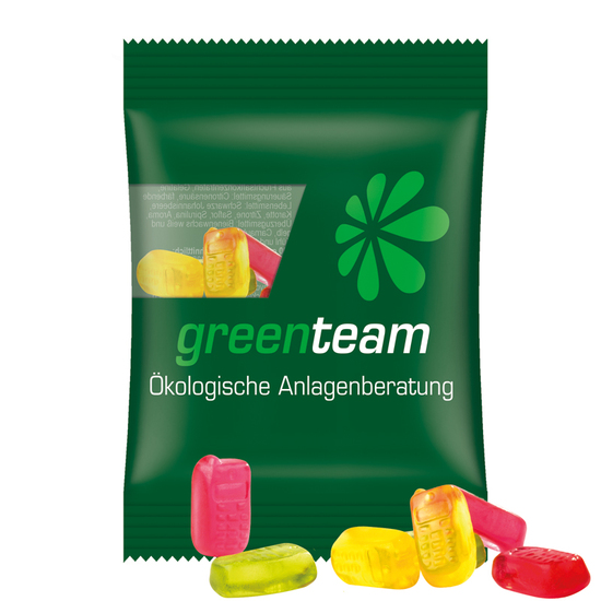 Minitüte 15 g Trolli Fruchtgummi Standardformen