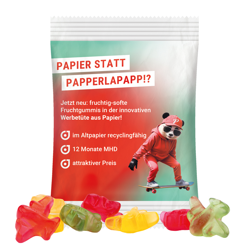 Minitüte 15 g Trolli Fruchtgummi Standardformen