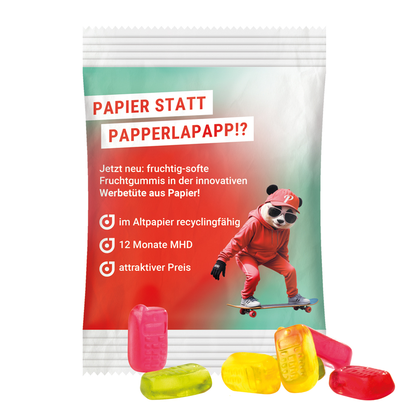 Minitüte 15 g Trolli Fruchtgummi Standardformen