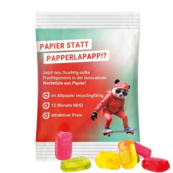 Minitüte 15 g Trolli Fruchtgummi Standardformen