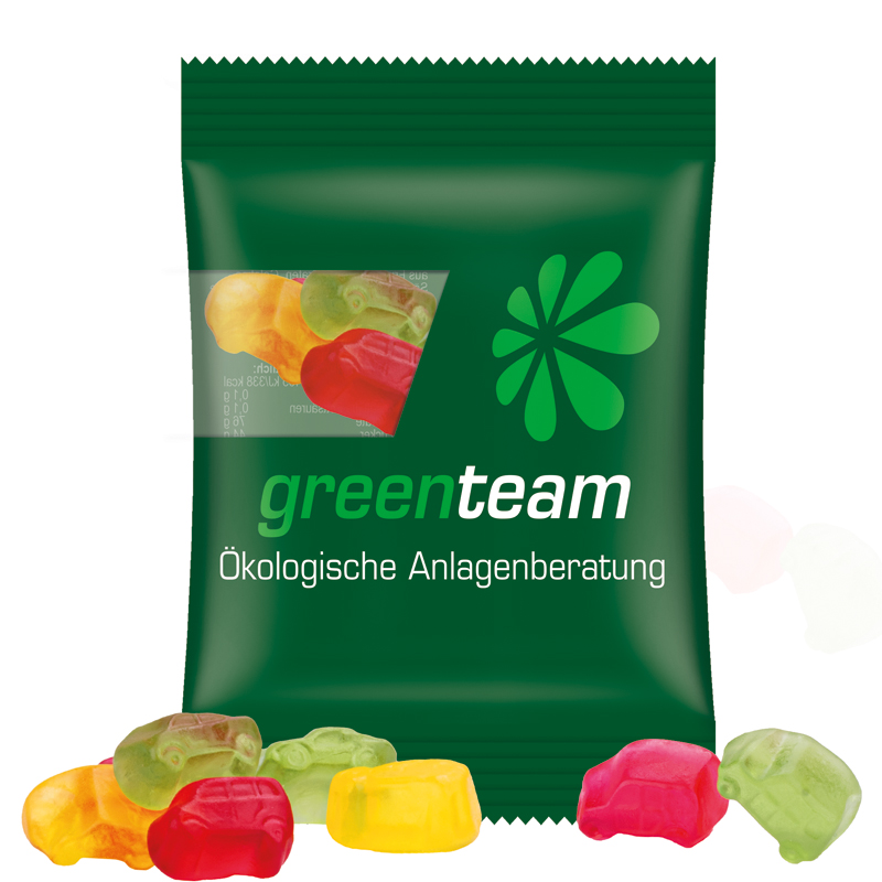 Minitüte 15 g Trolli Fruchtgummi Standardformen