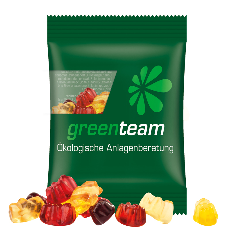 Minitüte 15 g Trolli 30 % Fruchtsaft Bärchen