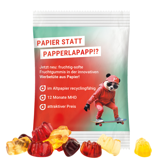 Minitüte 15 g Trolli 30 % Fruchtsaft Bärchen