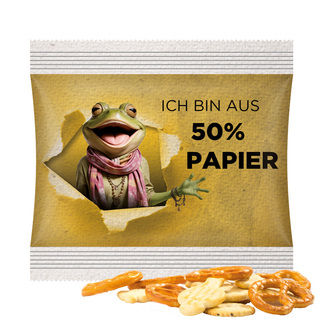 Snack Miditüte; Knabber-Kichererbsen, weiß