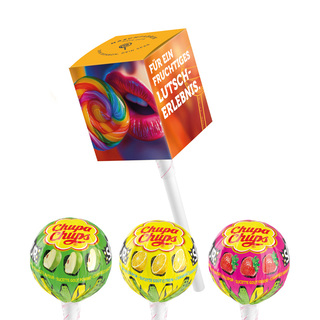 Lolly Box Chupa Chups; 1 Chupa Chups Kugel Lolly sour