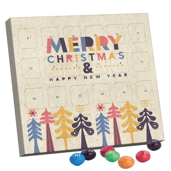 XS Adventskalender Graspapier