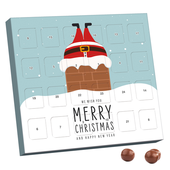 XS Adventskalender; 24 Brandt Knusperkugeln Vollmilch