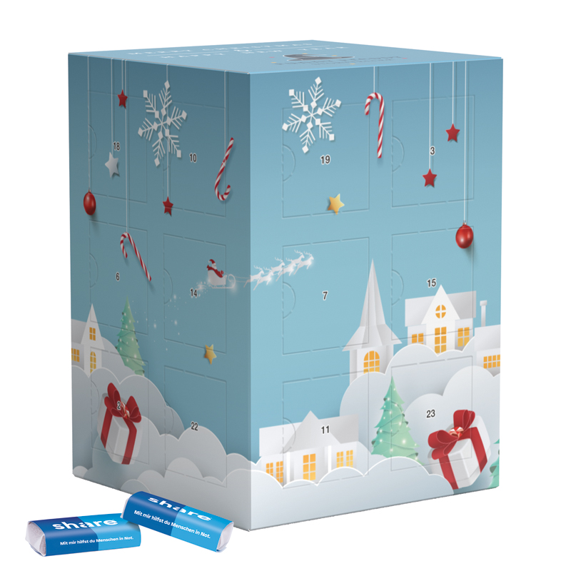 Tower Adventskalender, Vollkartonhülle