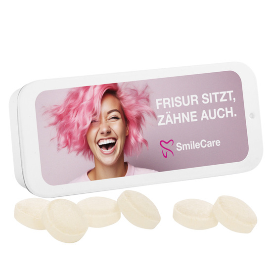 Schiebedeckeldose; Cavendish & Harvey Mini Bonbons Japanische Minze