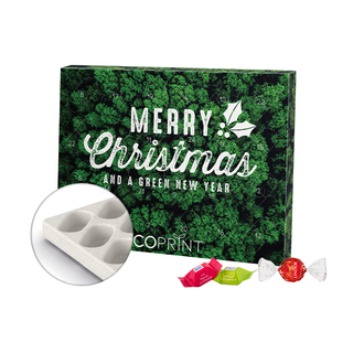 Adventskalender ECO XL; 24 Lindt LINDOR Milchkugeln