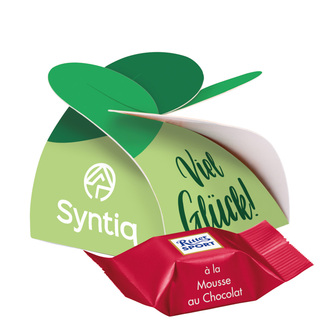 Kleines Präsent Ritter SPORT; 1 Ritter SPORT Schokowürfel Schoko Crisp