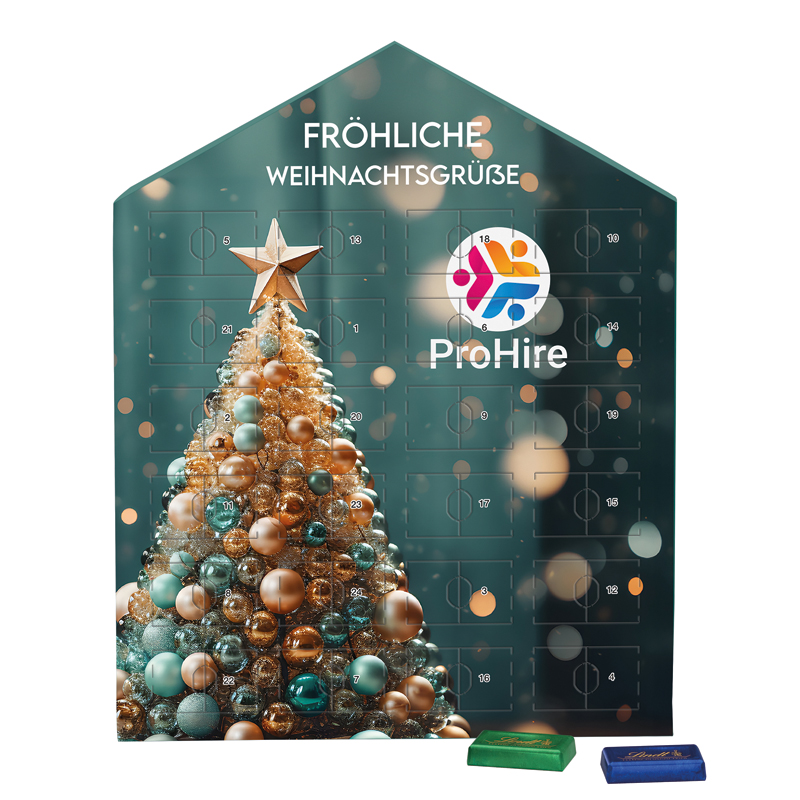 Täfelchen Adventskalender Haus