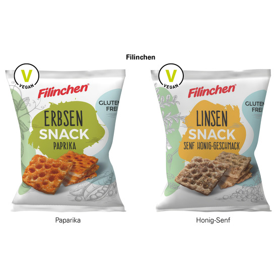 Snack Box; 1 Beutel Filinchen Erbsen Snack, Paprika
