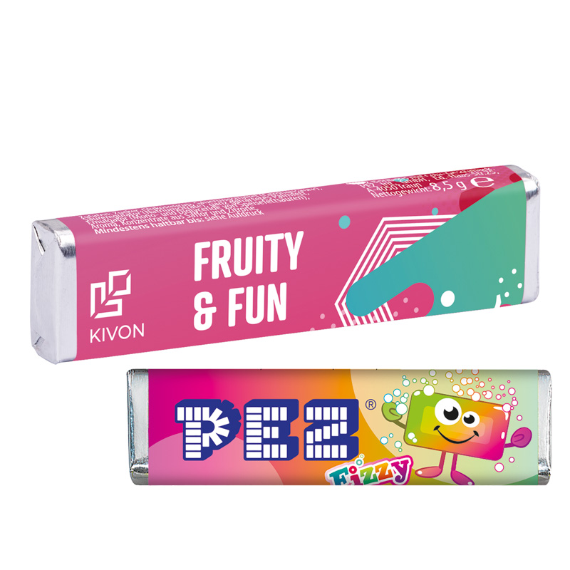 PEZ Bonbonriegel; 1 PEZ Bonbonriegel, Orange