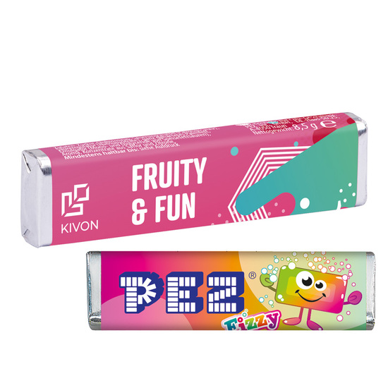 PEZ Bonbonriegel; 1 PEZ Bonbonriegel, Fizzy