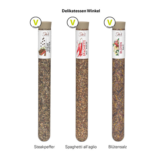 Promotion Stick M; 1 Reagenzglas DeWi Gewürz Steakpfeffer