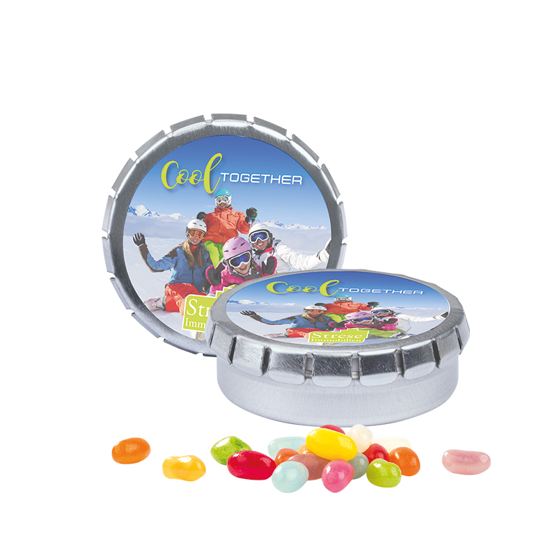 Quick Box, silber, Jelly Beans