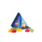 Fruchtgummi Tetraeder, Folie transparent, Trolli Fruchtgummi Auto-Mischung