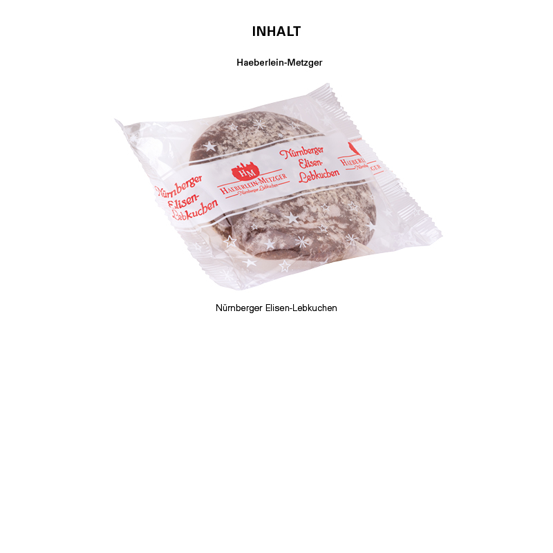Lebkuchen Präsent Geschenkverpackung, Nürnberger Elisen-Lebkuchen
