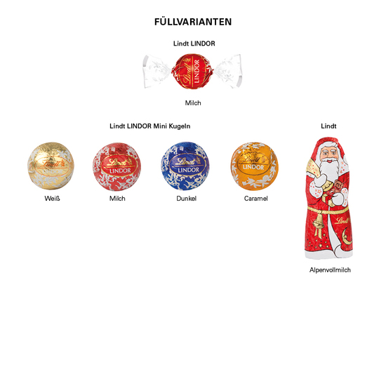 Klappbox S, LINDOR Milchkugeln