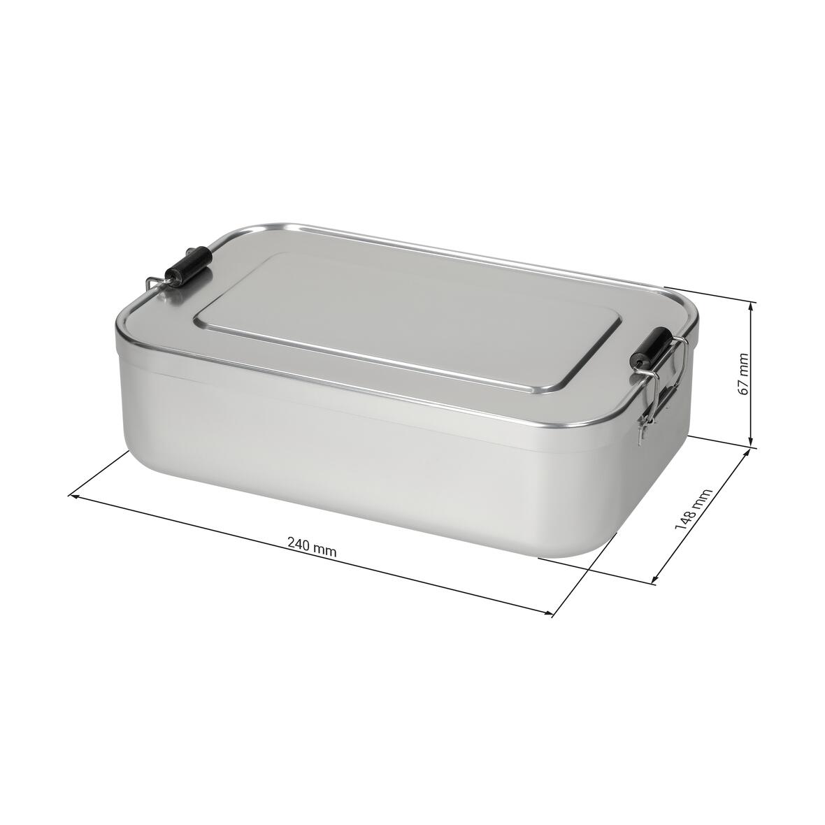 Vorratsdose "Aluminium", groß