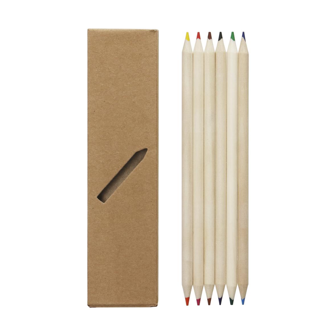 Malstifte "Duo",  6er Set