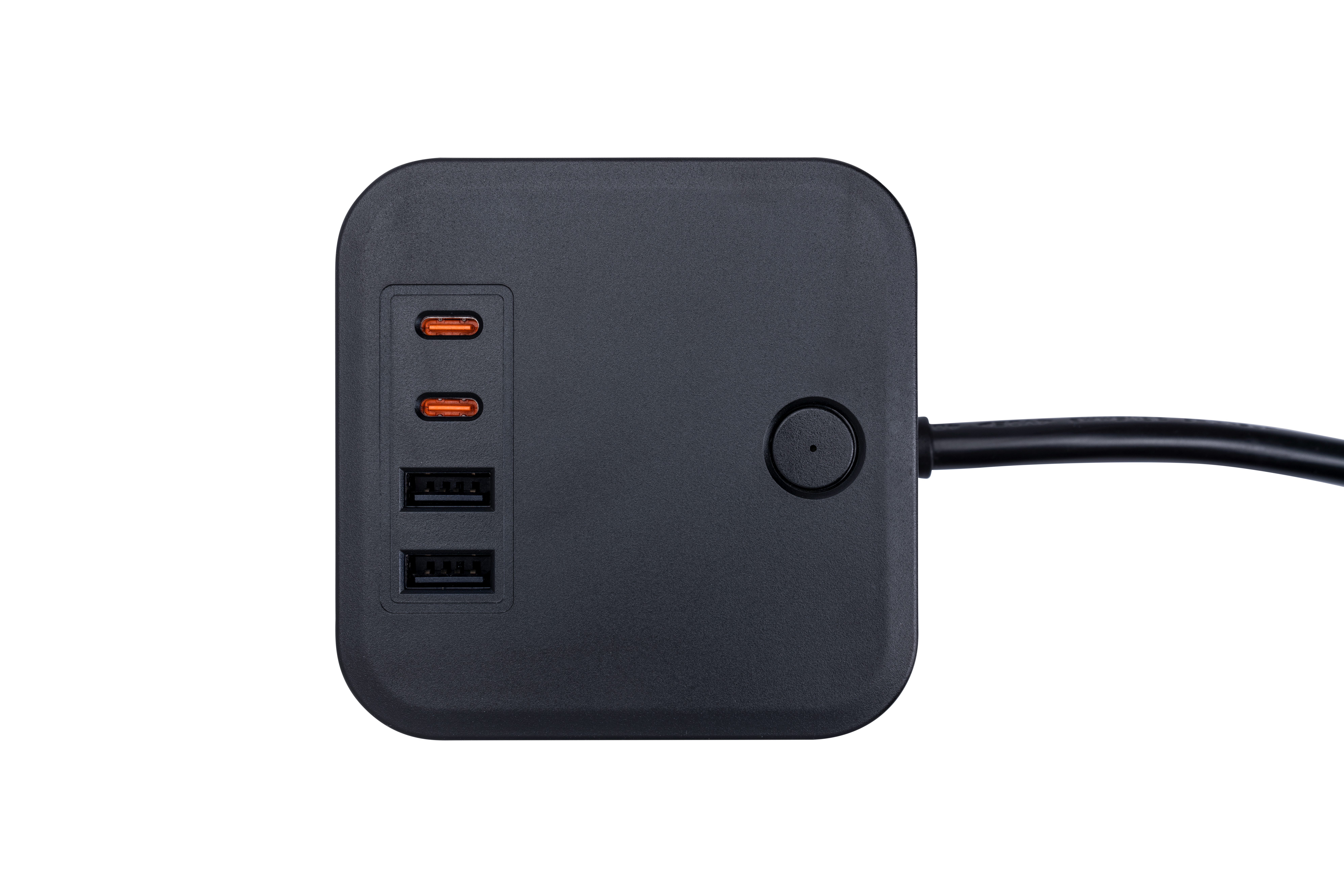 PLUG Steckdosenwürfel schwarz