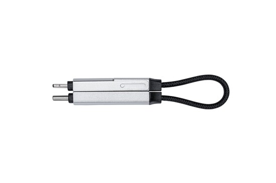 CONNECT Kabel 100W silbern