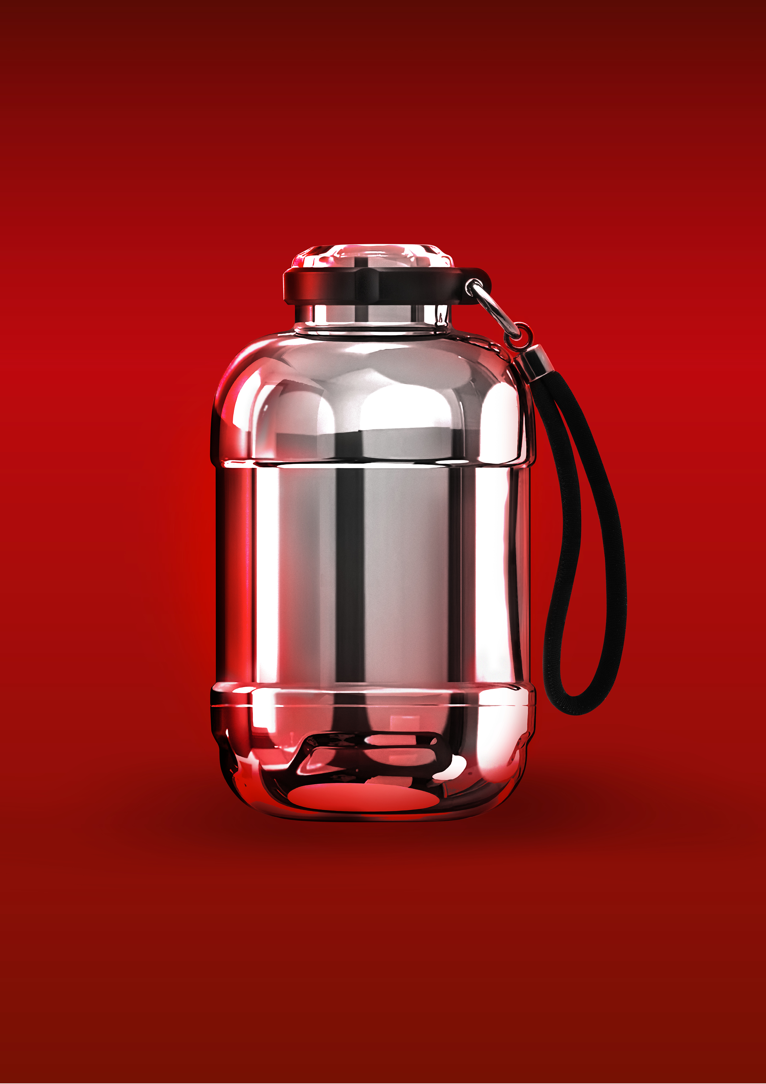 FOCUS Vakuumflasche Edelstahl