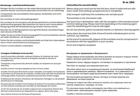 Lunchbox ECO STEEL L