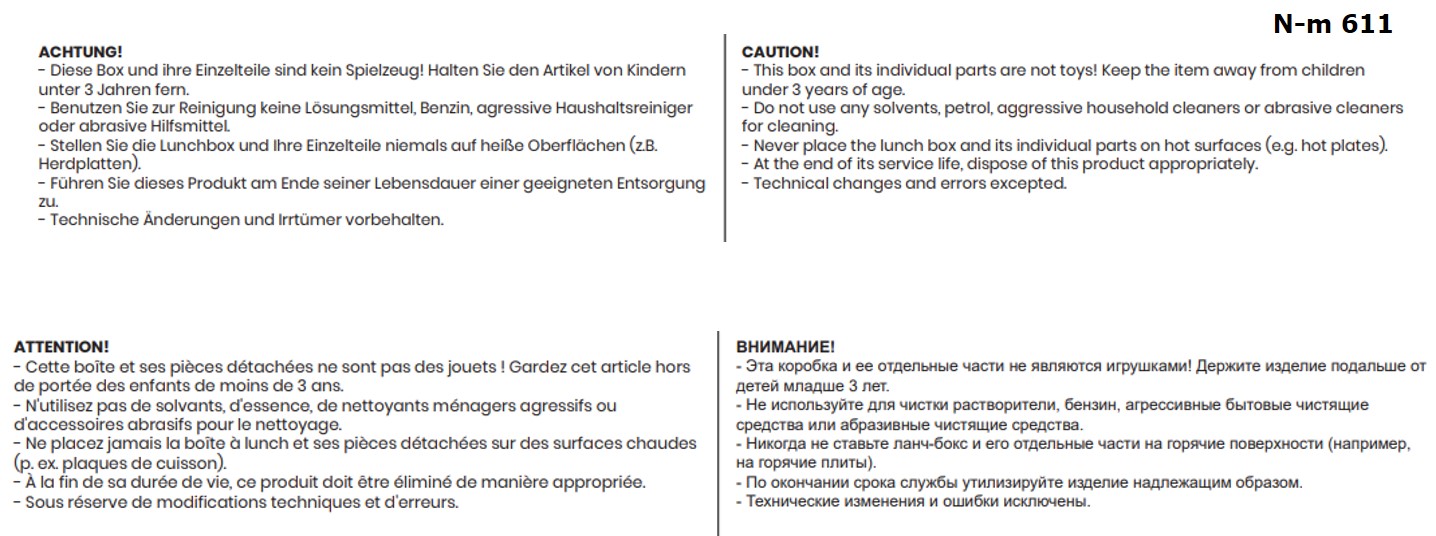 DUO Doppel- Lunchbox