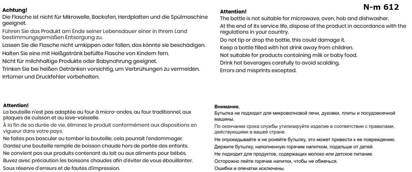 BOB 1.200 ml Baustellenkanne