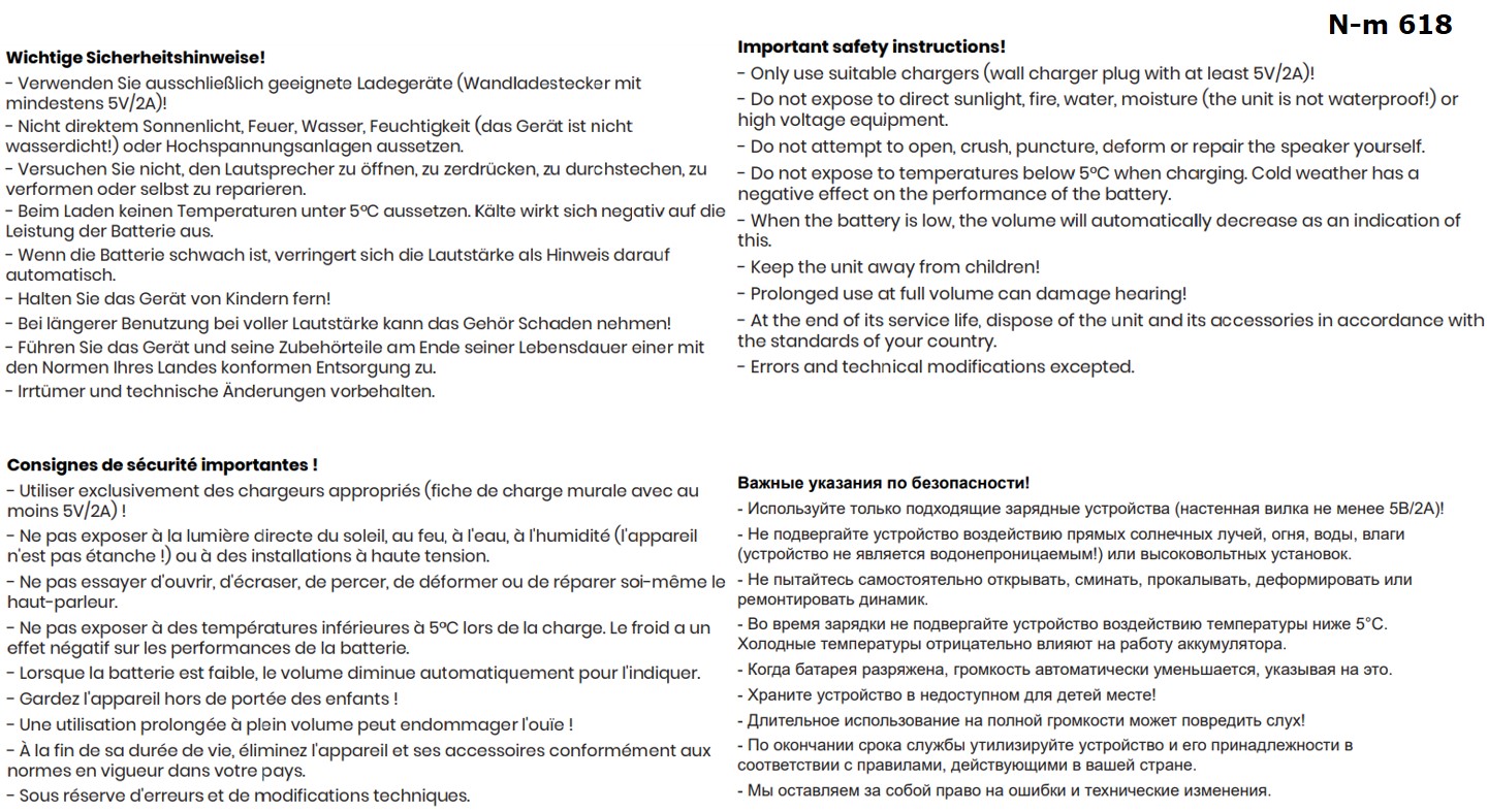 BOOM! Lautsprecher 30W
