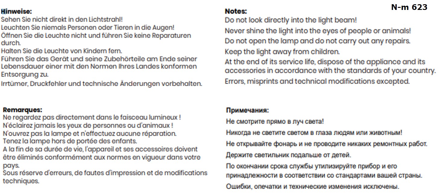 MULTI Funktionsleuchte