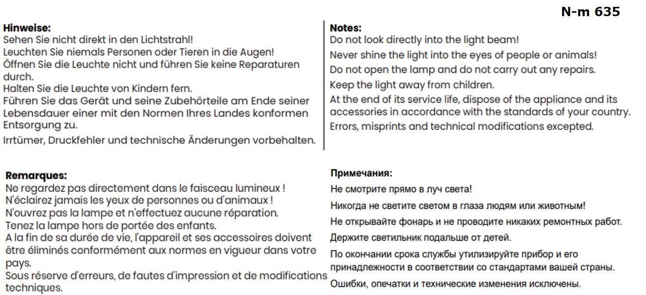 BEAM Taschenlampe 1000 Lumen