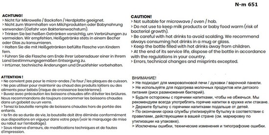 Vakuumflasche Edelstahl 500 ml